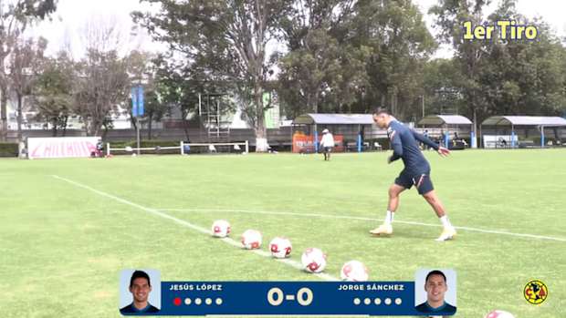 Chucho López vs Jorge Sánchez crossbar challenge